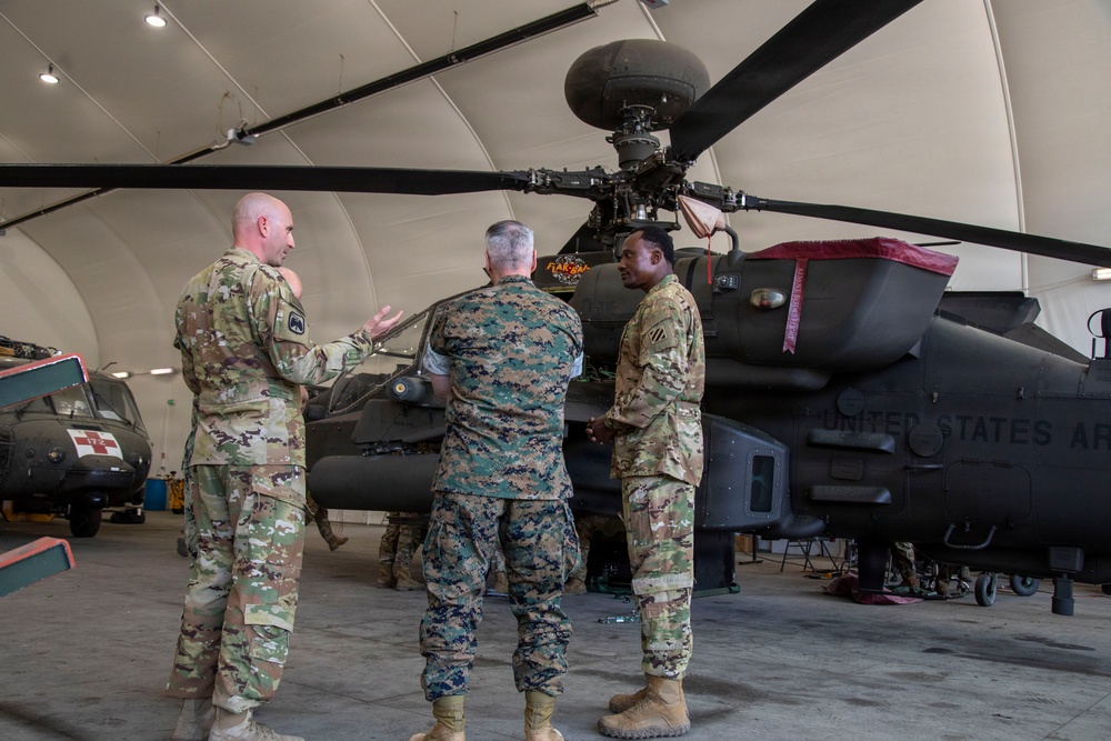 Vice Chairman of the Joint Chiefs of Staff visits rotational V Corps unit in Poland