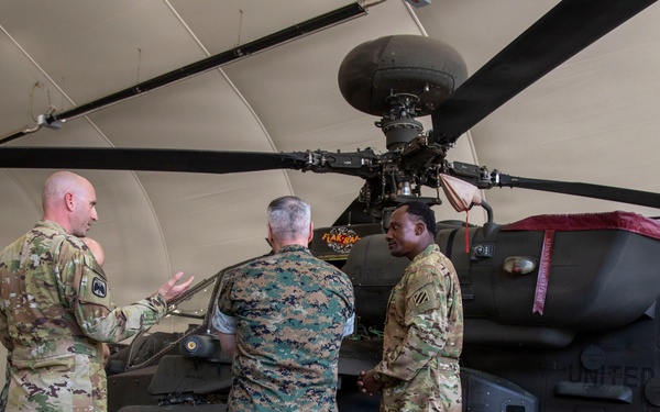 Vice Chairman of the Joint Chiefs of Staff visits rotational V Corps unit in Poland