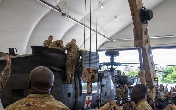 Vice Chairman of the Joint Chiefs of Staff visits rotational V Corps unit in Poland