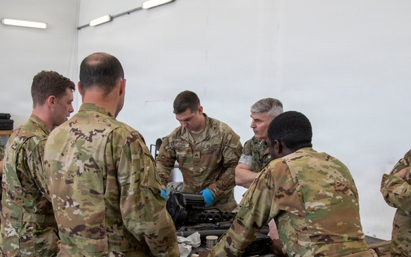 Vice Chairman of the Joint Chiefs of Staff visits rotational V Corps unit in Poland