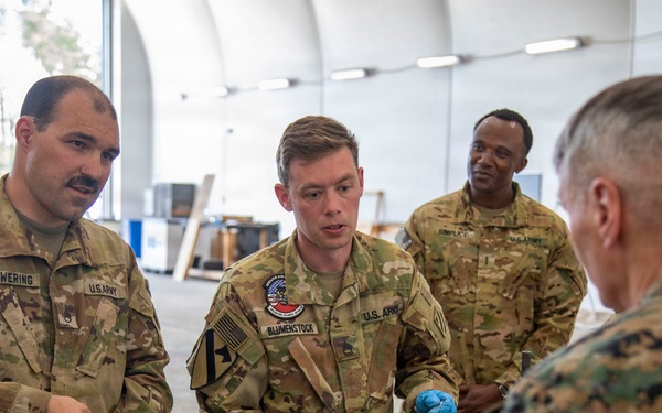 Vice Chairman of the Joint Chiefs of Staff visits rotational V Corps unit in Poland