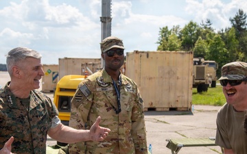 Vice Chairman of the Joint Chiefs of Staff visits rotational V Corps unit in Poland