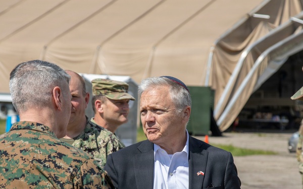 Vice Chairman of the Joint Chiefs of Staff visits rotational V Corps unit in Poland
