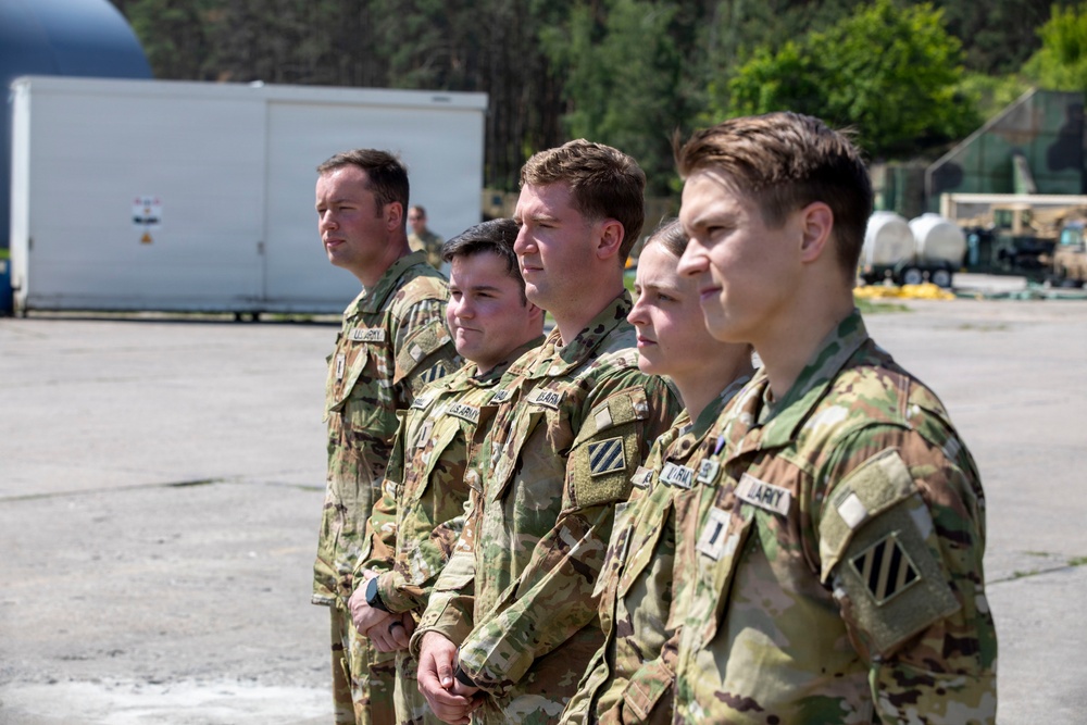 VCJCS promotes and recognizes 3rd CAB Soldiers in Poland