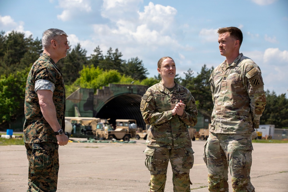 VCJCS promotes and recognizes 3rd CAB Soldiers in Poland