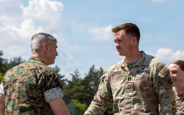 VCJCS promotes and recognizes 3rd CAB Soldiers in Poland