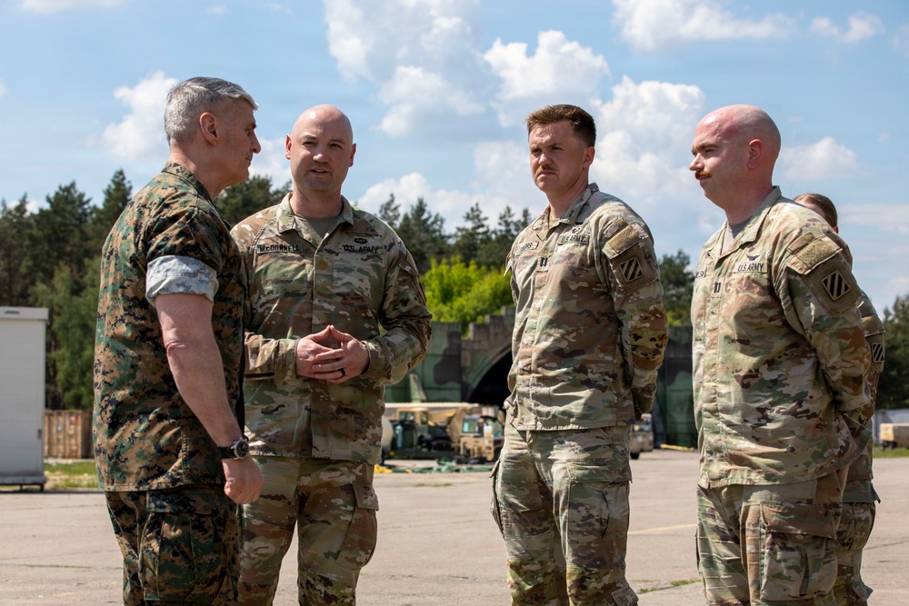 VCJCS promotes and recognizes 3rd CAB Soldiers in Poland