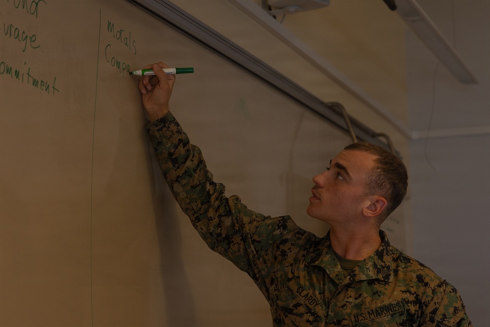 CLB-24 conducts leadership seminar in Sweden