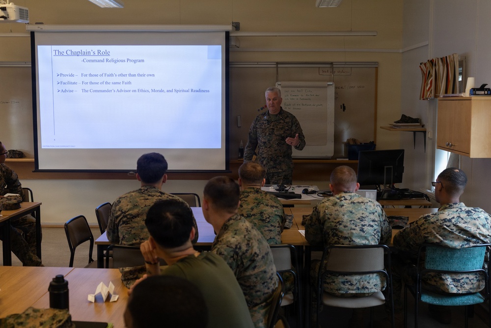 CLB-24 conducts leadership seminar in Sweden