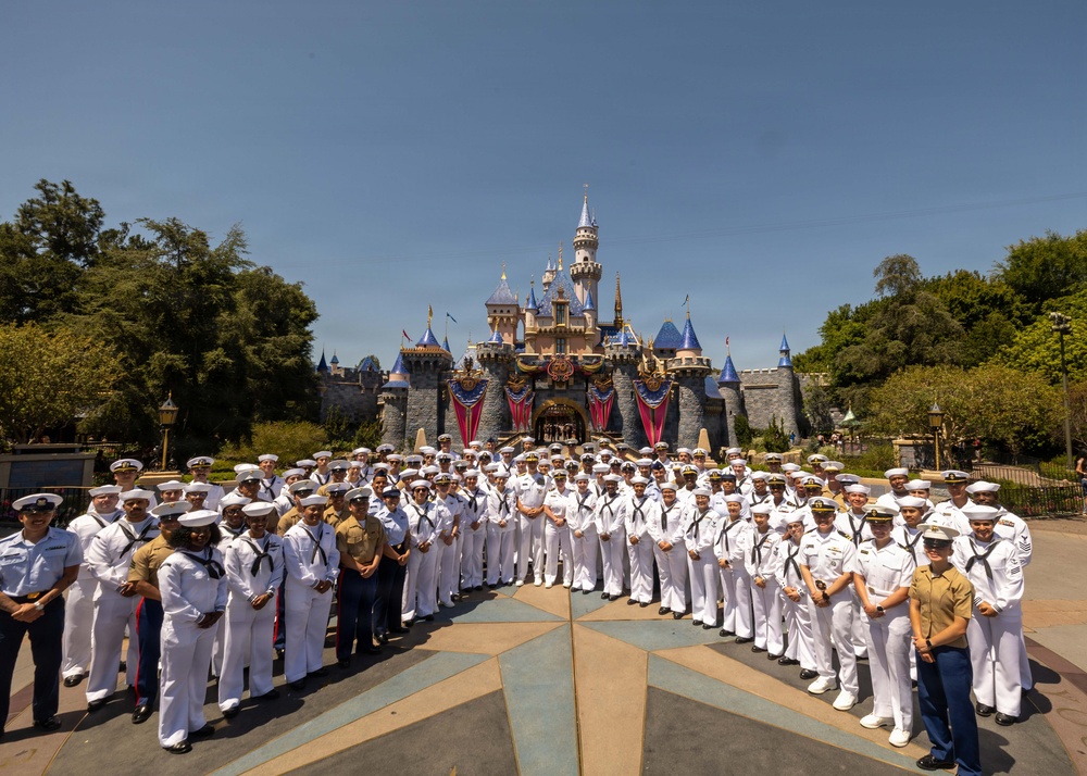 LA Fleet Week 2026 Sailors Visits Disneyland