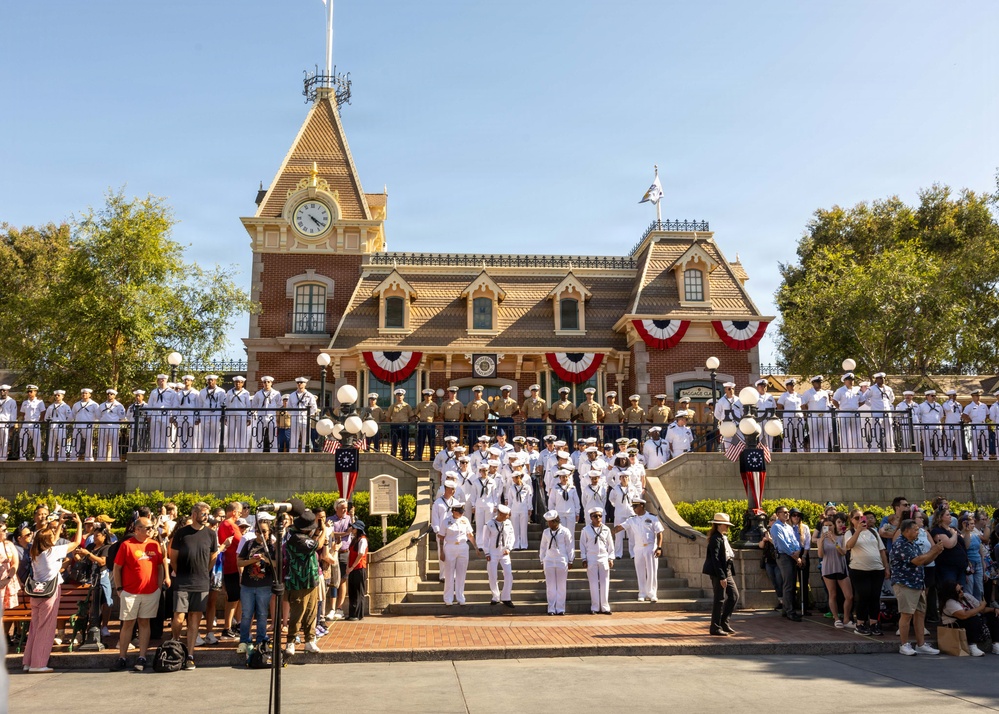 LA Fleet Week 2026 Sailors Visits Disneyland