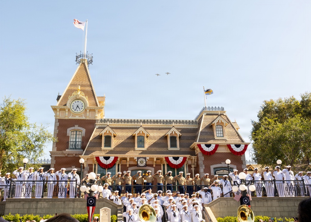 LA Fleet Week 2026 Sailors Visits Disneyland
