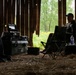 Lithuanian Armed Forces Member Guards Drone Controls