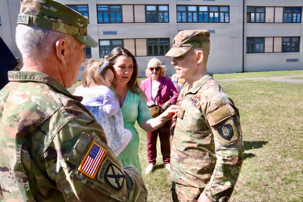 USARE EUCOM Promotions &amp; Awards - April 2026