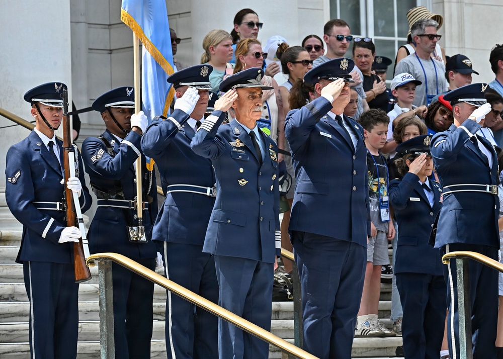 Argentina counterpart visit wreath laying