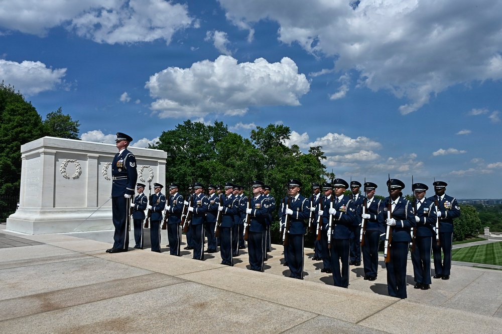 Argentina counterpart visit wreath laying