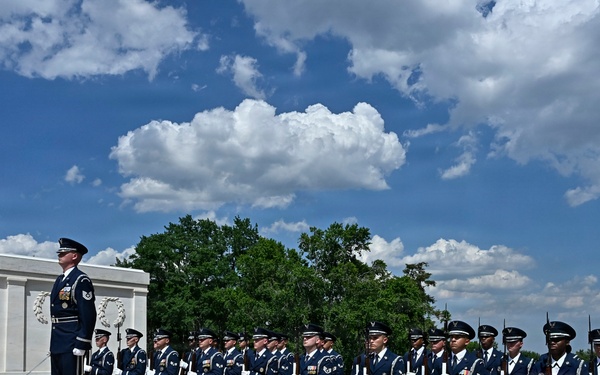Argentina counterpart visit wreath laying