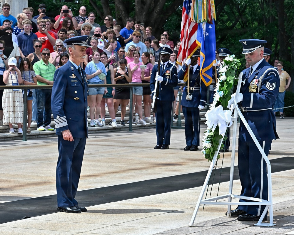 Argentina counterpart visit wreath laying