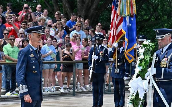 Argentina counterpart visit wreath laying