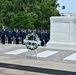 Argentina counterpart visit wreath laying