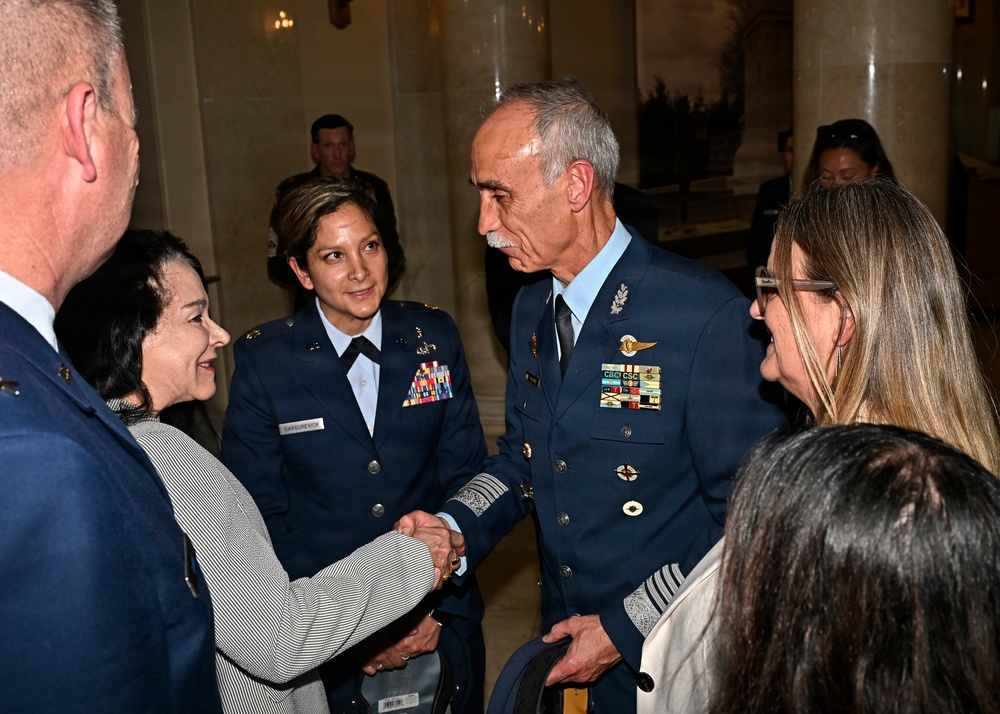 Argentina counterpart visit wreath laying