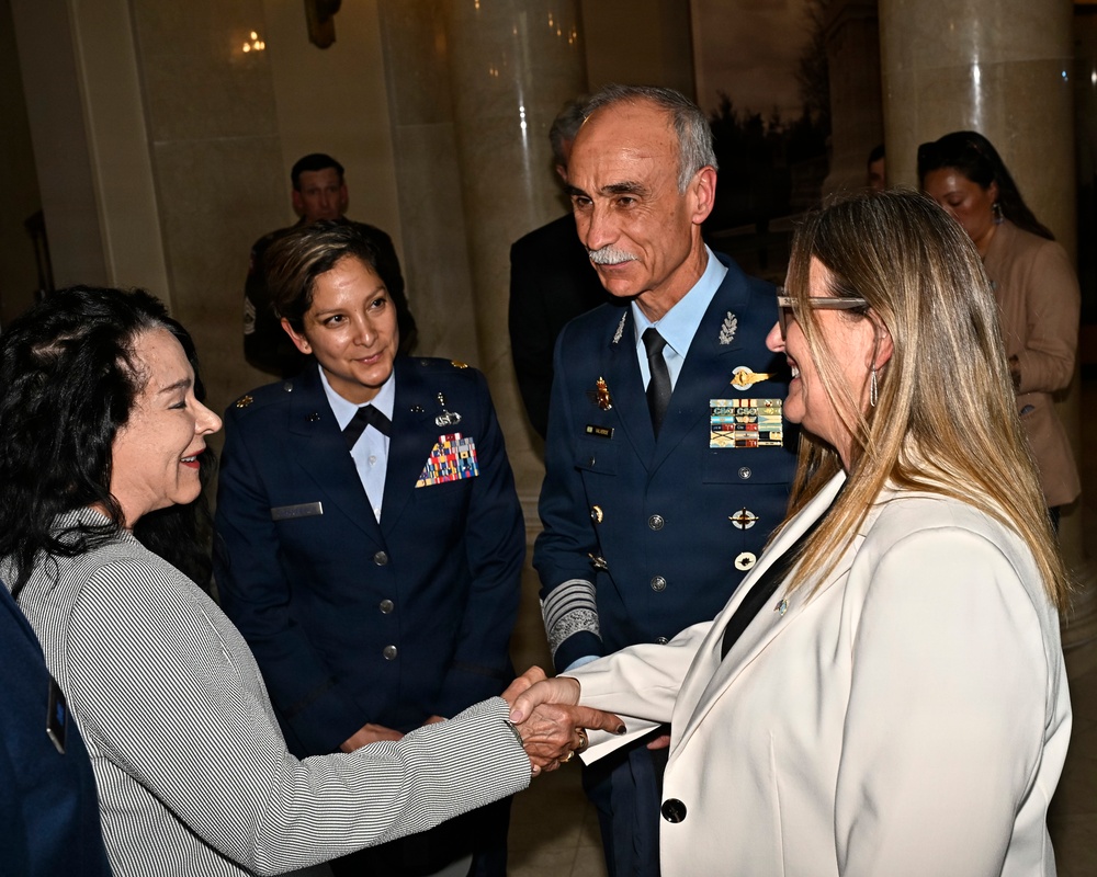 Argentina counterpart visit wreath laying