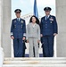Argentina counterpart visit wreath laying