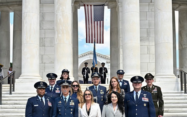 Argentina counterpart visit wreath laying