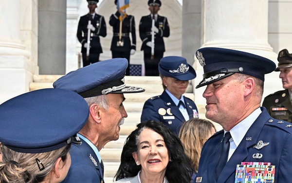Argentina counterpart visit wreath laying