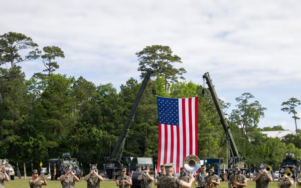 Combat Logistics Battalion 22 Change of Command Ceremony