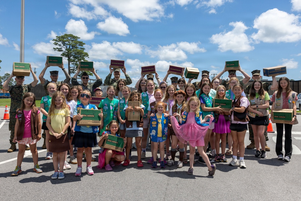 Operation Cookie Drop Visits MCAS Cherry Point