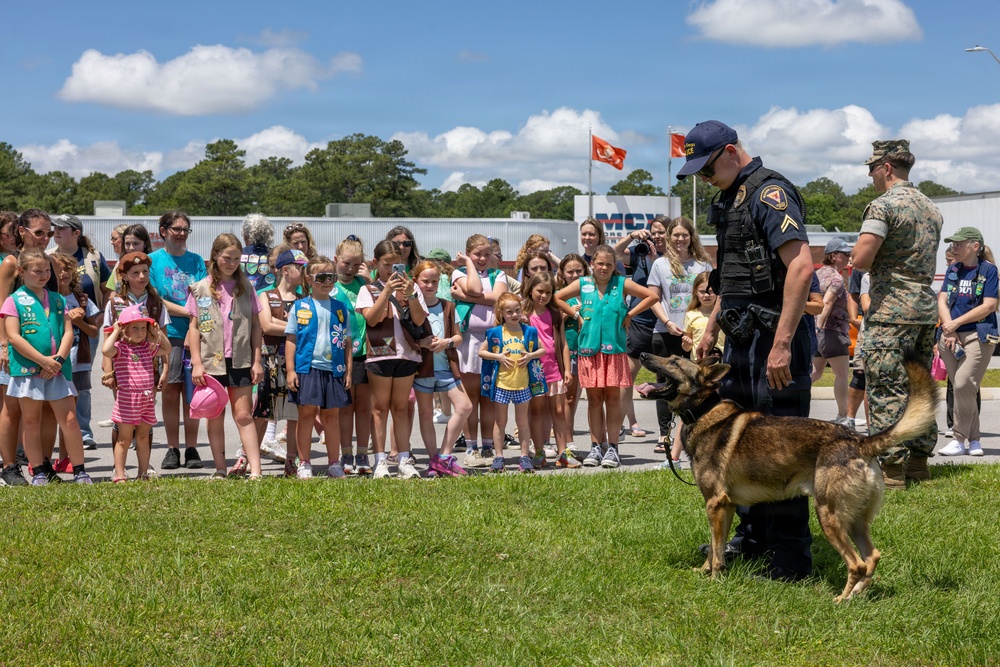 Operation Cookie Drop Visits MCAS Cherry Point