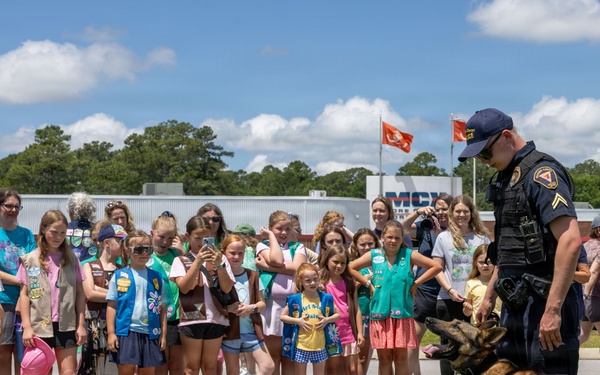 Operation Cookie Drop Visits MCAS Cherry Point
