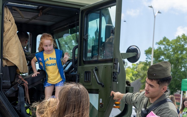 Operation Cookie Drop Visits MCAS Cherry Point