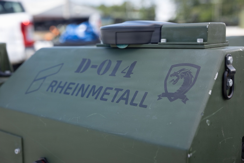 U.S. Marines at Camp Lejeune Field Test UGV Technology