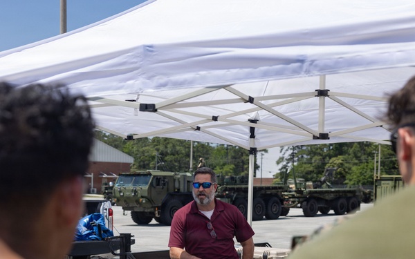 U.S. Marines at Camp Lejeune Field Test UGV Technology