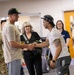 Gronk Visits Walter Reed