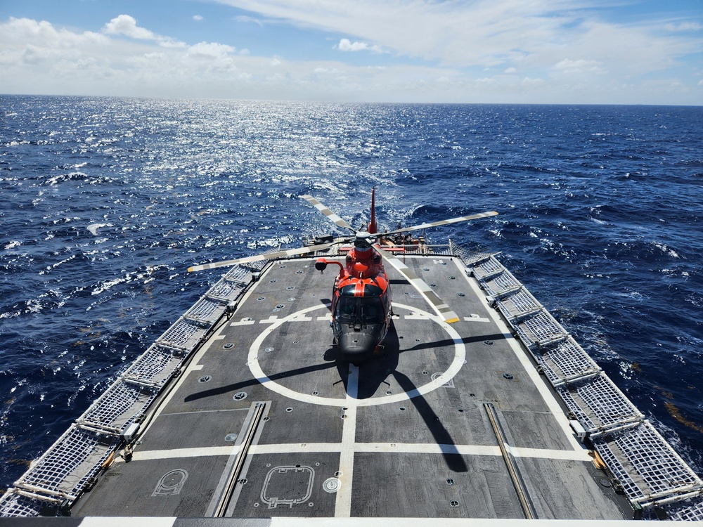 USCGC Mohawk completes flight training ahead of America 250 events