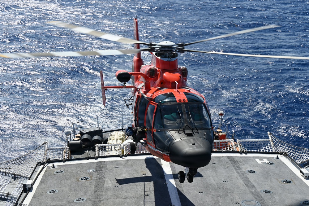 USCGC Mohawk completes flight training ahead of America 250 events
