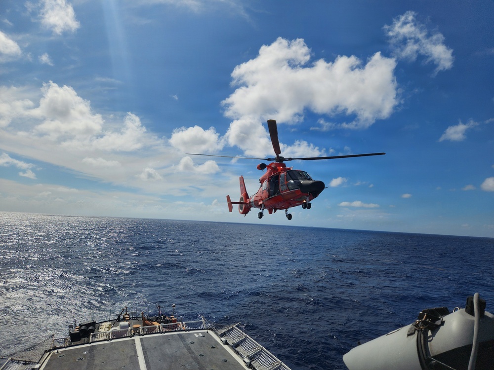 USCGC Mohawk completes flight training ahead of America 250 events