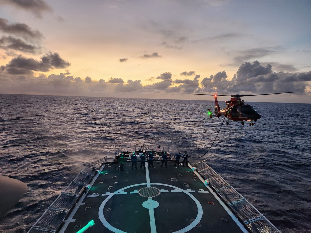 USCGC Mohawk completes flight training ahead of America 250 events