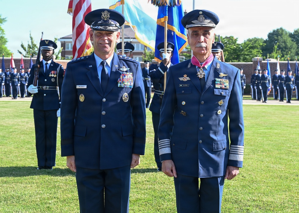CSAF Hosts India Counterpart
