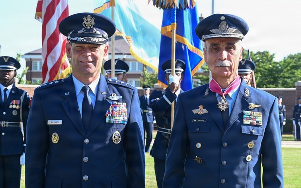 CSAF Hosts India Counterpart