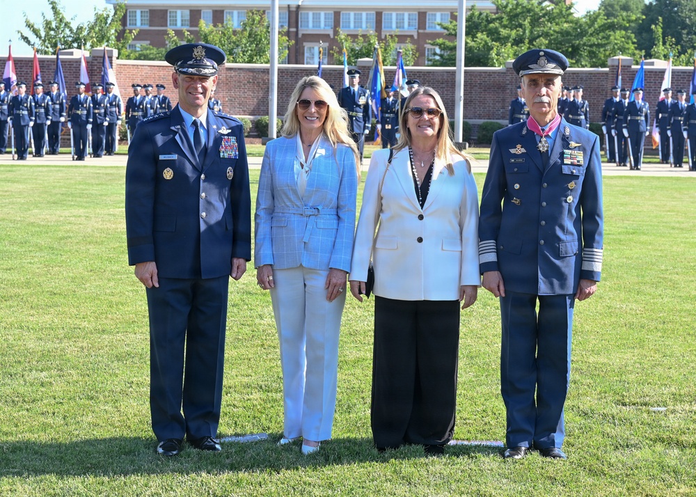CSAF Hosts India Counterpart