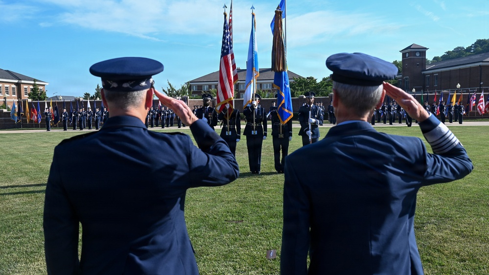 CSAF Hosts India Counterpart