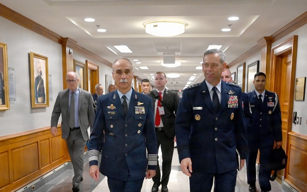 CSAF Argentina Air Chief Pentagon CPV