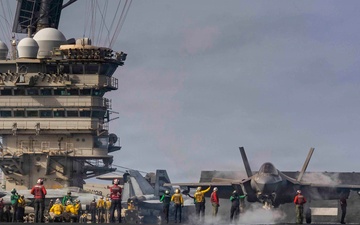 Abraham Lincoln Conducts Flight Operations