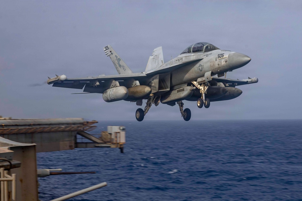 Abraham Lincoln Conducts Flight Operations