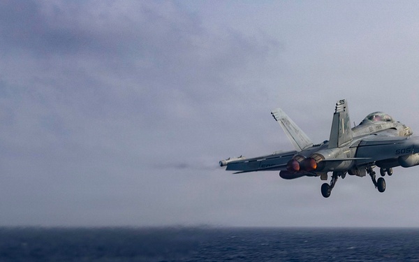 Abraham Lincoln Conducts Flight Operations