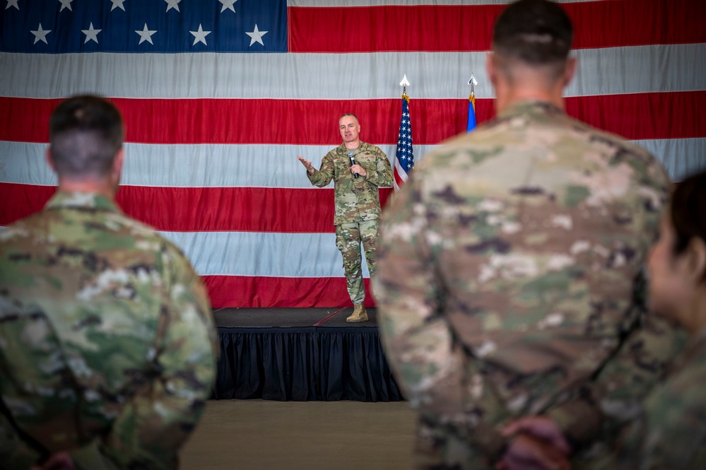 Air Force’s top enlisted leader visits Hill AFB, highlights Reserve mission and Airmen